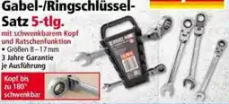 Norma KRAFT WERKZEUGE Gabel-/Ringschlüssel Satz 5-tlg. Angebot