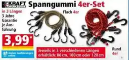 Norma KRAFT WERKZEUGE Spanngummi 4er-Set Angebot