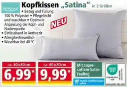 Norma ORTHO-Vital Kopfkissen ,,Satina" Angebot