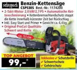 Norma Scheppach Benzin-Kettensäge CSP530S Angebot