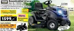 Norma TEXAS Rasentraktor XC140-98 Angebot