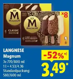 Lidl LANGNESE Magnum Angebot