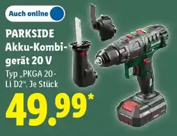 Lidl PARKSIDE Akku-Kombigerät 20 V Angebot
