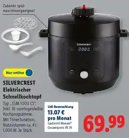 Lidl SILVERCREST Elektrischer Schnellkochtopf Angebot