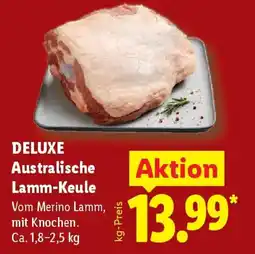 Lidl DELUXE Australische Lamm-Keule Angebot