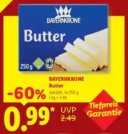 Lidl BAYERNKRONE Butter Angebot