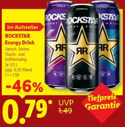 Lidl ROCKSTAR Energy Drink Angebot