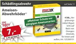 Sonderpreis Baumarkt insectex Ameisen-Abwehrköder Angebot