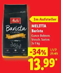 Lidl MELITTA Barista Angebot