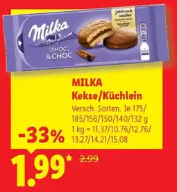 Lidl MILKA Kekse/Küchlein Angebot