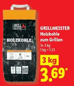 Lidl GRILLMEISTER Holzkohle zum Grillen Angebot