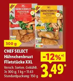 Lidl CHEF SELECT Hähnchenbrust Filetstücke XXL Angebot