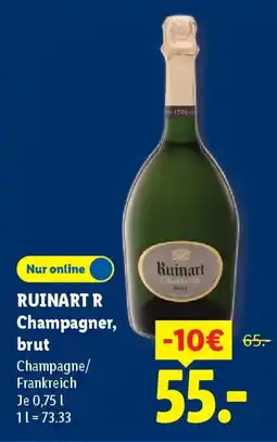 Lidl RUINART R Champagner, brut Angebot