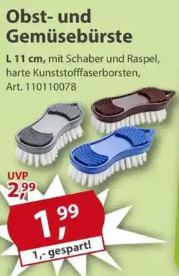 Sonderpreis Baumarkt Obst- und Gemüsebürste Angebot