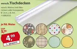Sonderpreis Baumarkt versch. Tischdecken Angebot