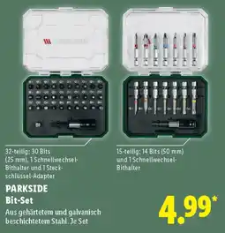 Lidl PARKSIDE Bit-Set Angebot