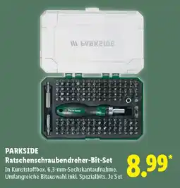 Lidl PARKSIDE Ratschenschraubendreher-Bit-Set Angebot