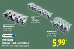 Lidl PARKSIDE Doppel-/Lenk-/Minirollen Angebot