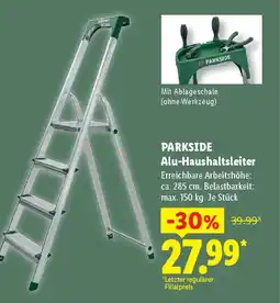 Lidl PARKSIDE Alu-Haushaltsleiter Angebot
