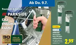 Lidl PARKSIDE Innensechskant-/TX-Stiftschlüssel-Satz Angebot