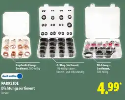Lidl PARKSIDE Dichtungssortiment Angebot