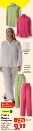 Lidl ESMARA Musselin- Bluse/-Hose Angebot