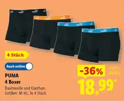 Lidl PUMA 4 Boxer Angebot