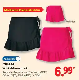 Lidl ESMARA Wickel-Hosenrock Angebot