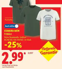 Lidl ESMARA MEN T-Shirt Angebot
