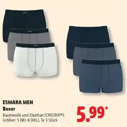 Lidl ESMARA MEN Boxer Angebot