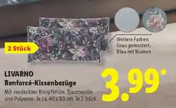 Lidl LIVARNO Renforcé-Kissenbezüge Angebot