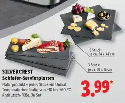 Lidl SILVERCREST Schiefer-Servierplatten Angebot