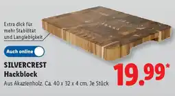 Lidl SILVERCREST Hackblock Angebot