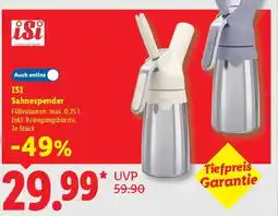 Lidl ISI Sahnespender Angebot
