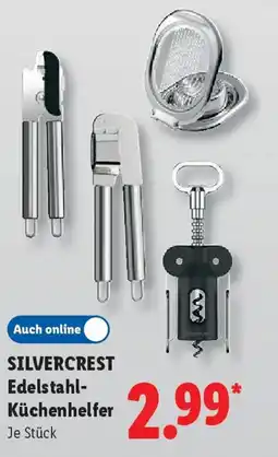 Lidl SILVERCREST Edelstahl- Küchenhelfer Angebot