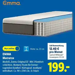 Lidl EMMA Matratze Angebot