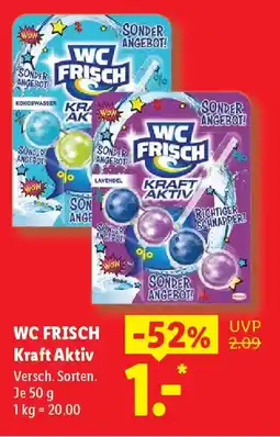 Lidl WC FRISCH Kraft Aktiv Angebot