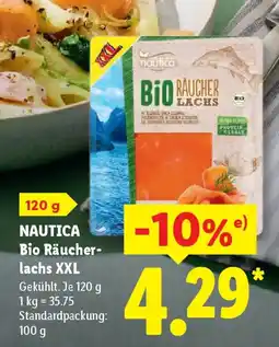 Lidl NAUTICA Bio Räucherlachs XXL Angebot