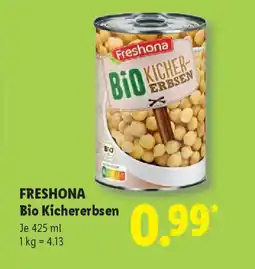 Lidl FRESHONA Bio Kichererbsen Angebot