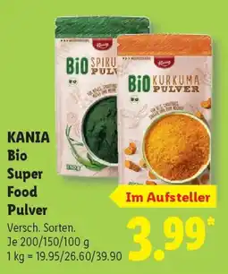 Lidl KANIA Bio Super Food Pulver Angebot