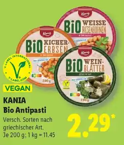 Lidl KANIA Bio Antipasti Angebot