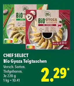 Lidl CHEF SELECT Bio Gyoza Teigtaschen Angebot
