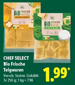 Lidl CHEF SELECT Bio Frische Teigwaren Angebot