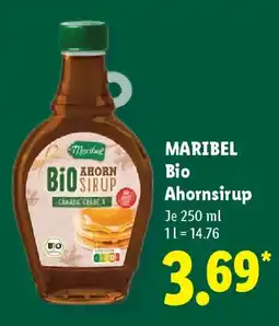 Lidl MARIBEL Bio Ahornsirup Angebot