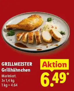 Lidl GRILLMEISTER Grillhähnchen Angebot