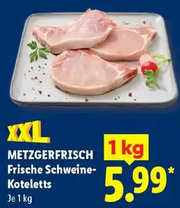 Lidl METZGERFRISCH Frische Schweine- Koteletts Angebot