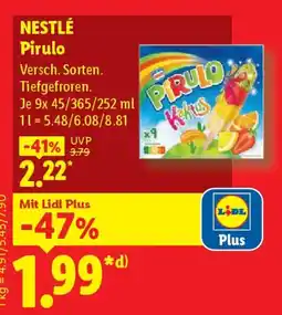 Lidl NESTLÉ Pirulo Angebot