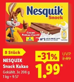 Lidl NESQUIK Snack Kakao Angebot