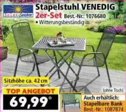 Norma Stapelstuhl VENEDIG 2er-Set Angebot