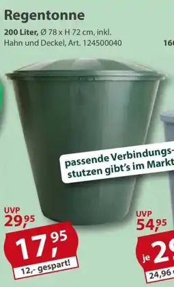 Sonderpreis Baumarkt Regentonne Angebot
